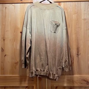 We the Free by free people oversized sweatshirt